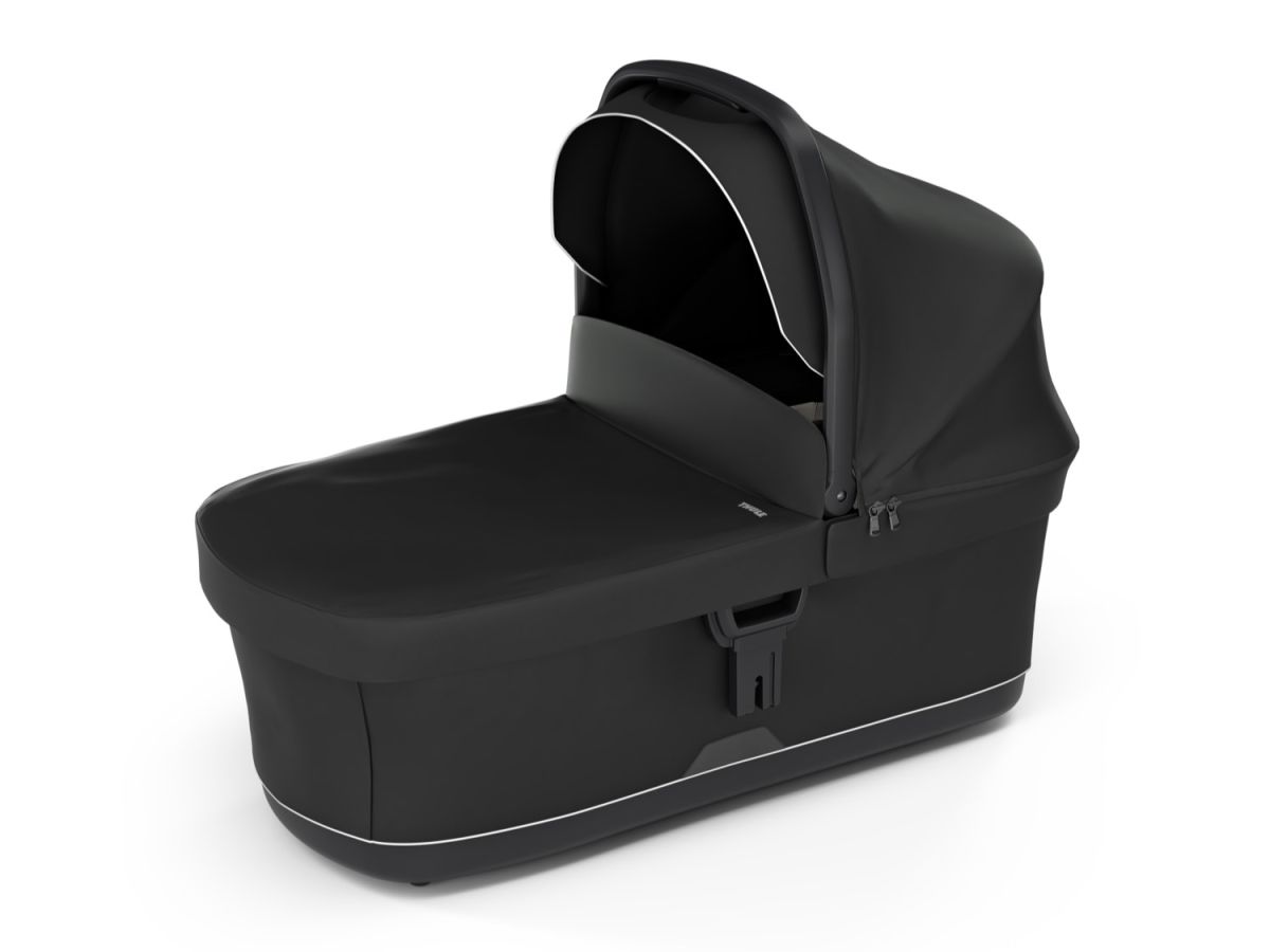 Náhľad produktu - Thule Urban Glide 4 Mid-Blue + korba + pláštenka + moskytiéra + madlo + plášť. korba + moskyt. korba