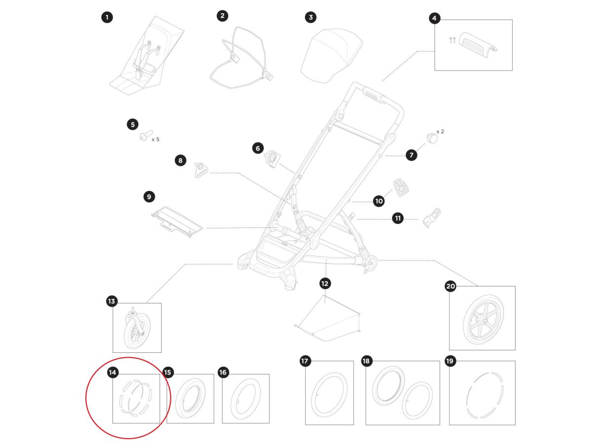 Náhľad produktu - Reflector sticker 10