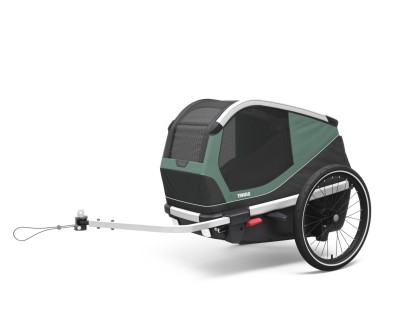 Thule Bexey Hazy Green M - vozík za bicykel pre psa