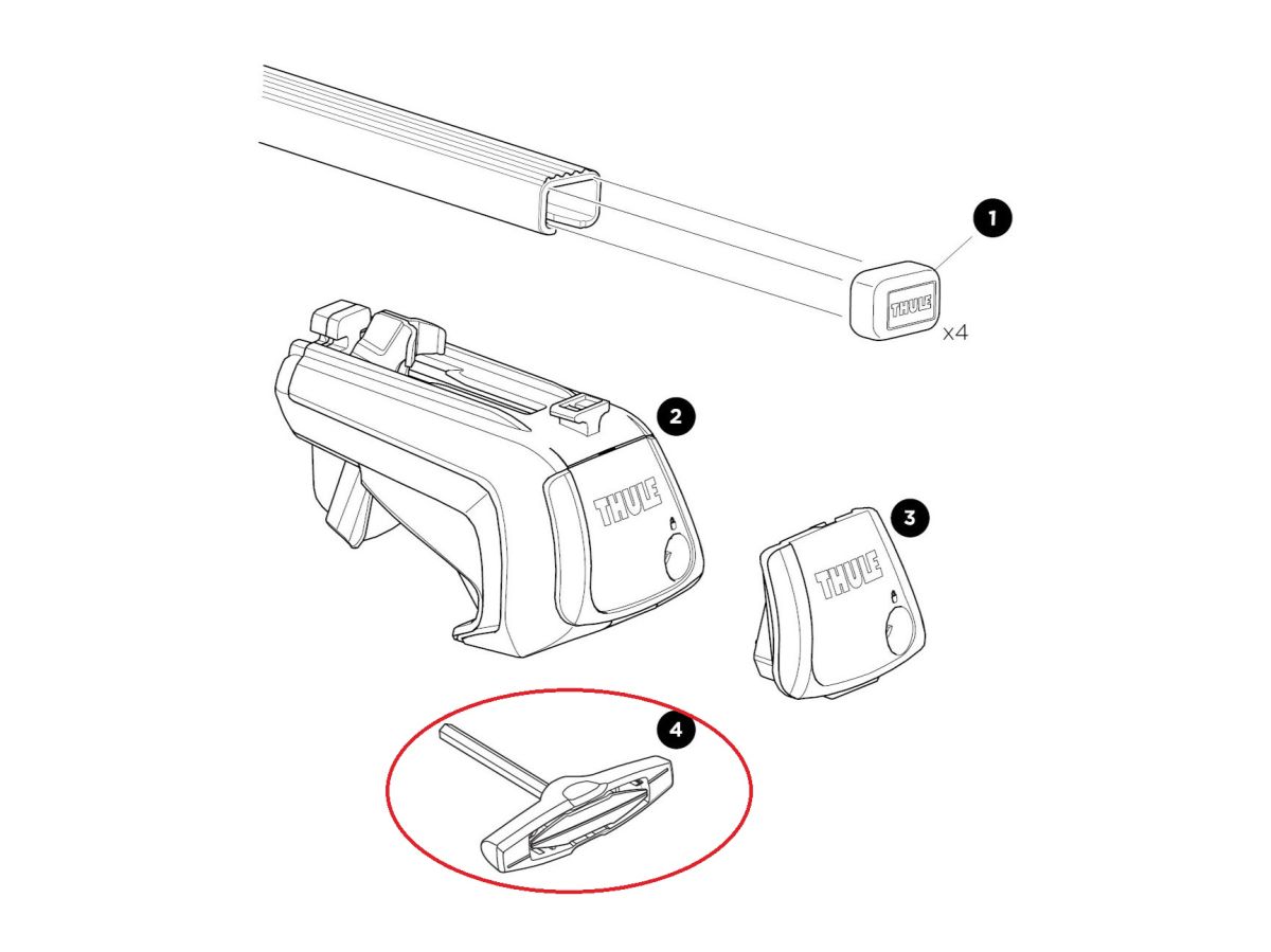 Náhľad produktu - Torque Indicator Thule 4Nm 54605