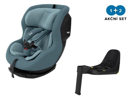 Autosedačka Thule Maple - Mid Blue + základňa ISOFIX Thule Alfi