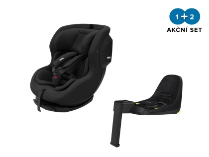 Autosedačka Thule Maple - Black + základňa ISOFIX Thule Alfi