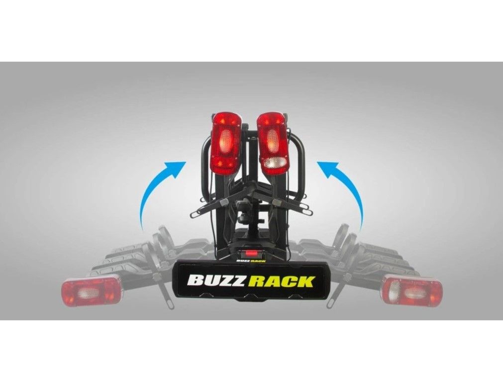 Náhľad produktu - Nosič bicyklov na ťažné BUZZRACK SCORPION LITE 3
