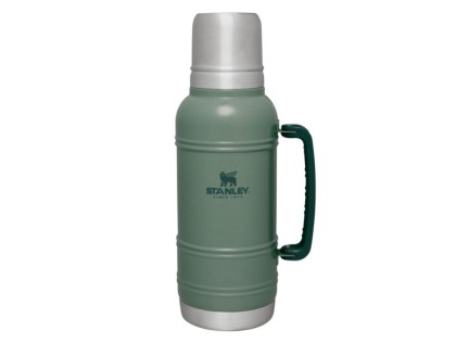 STANLEY Termoska Artisan 1,4 l zelená kladivková