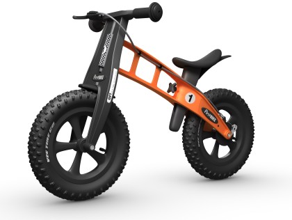 Detské odrážadlo FirstBIKE FAT EDITION oranžové