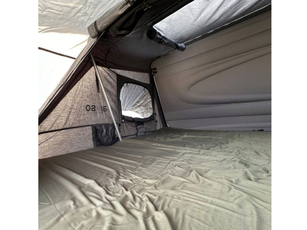 Náhľad produktu - Autostan Aroso Odenwald pre 4 osoby - s ABS škrupinou / šedý