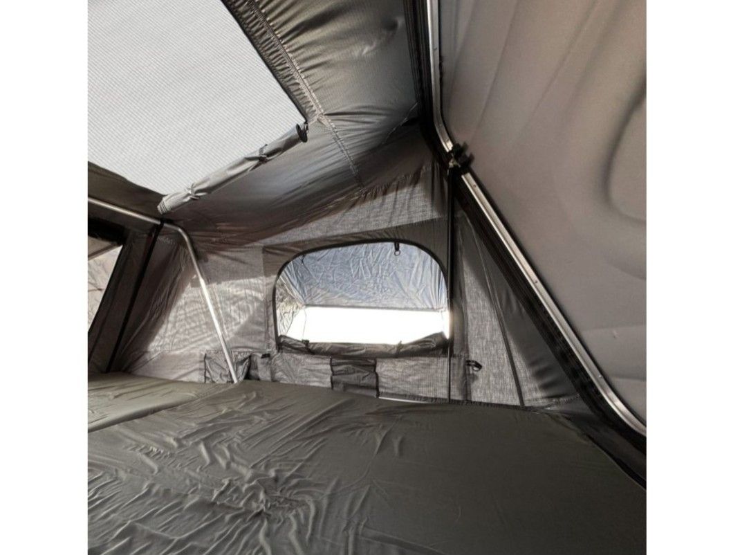 Náhľad produktu - Autostan Aroso Odenwald pre 4 osoby - s ABS škrupinou / šedý