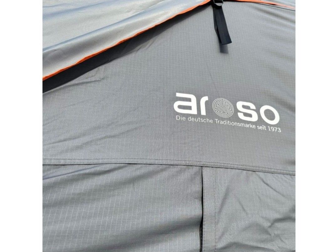 Náhľad produktu - Autostan Aroso Odenwald pre 4 osoby - s ABS škrupinou / šedý