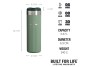 STANLEY Termohrnček AeroLight Transit 470 ml Hammertone Green