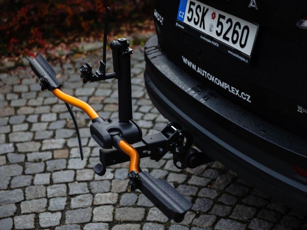 Náhľad produktu - TMK FLY Footbike 01 pre 1 kolobežku (skladací) ORANGE + vak