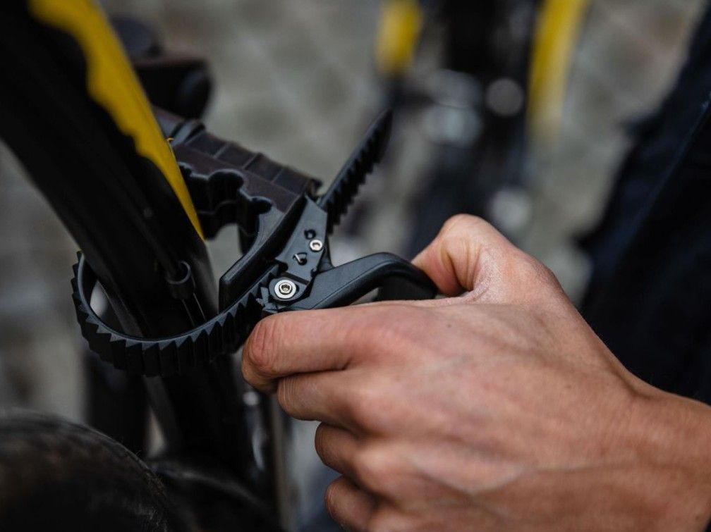 Náhľad produktu - TMK FLY Footbike 01 pre 1 kolobežku (skladací) ORANGE + vak