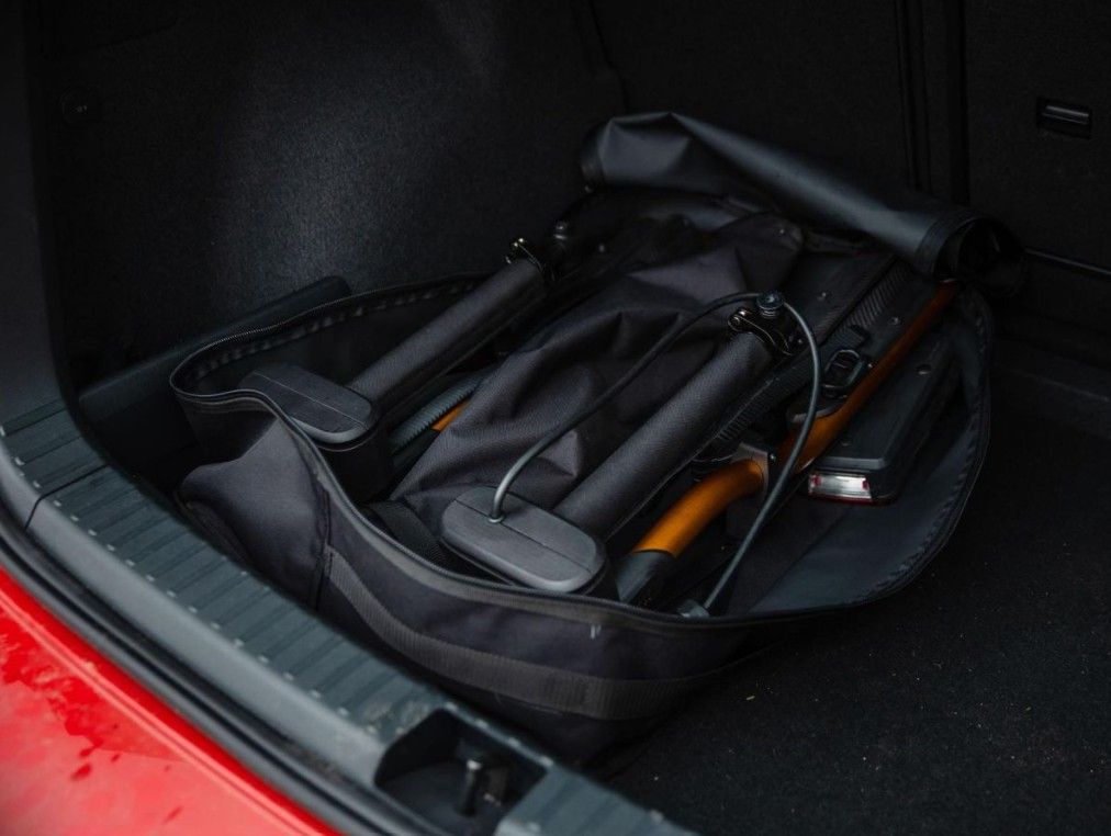 Náhľad produktu - TMK FLY 02 pre 2 kolesá (skladací) ORANGE + vak