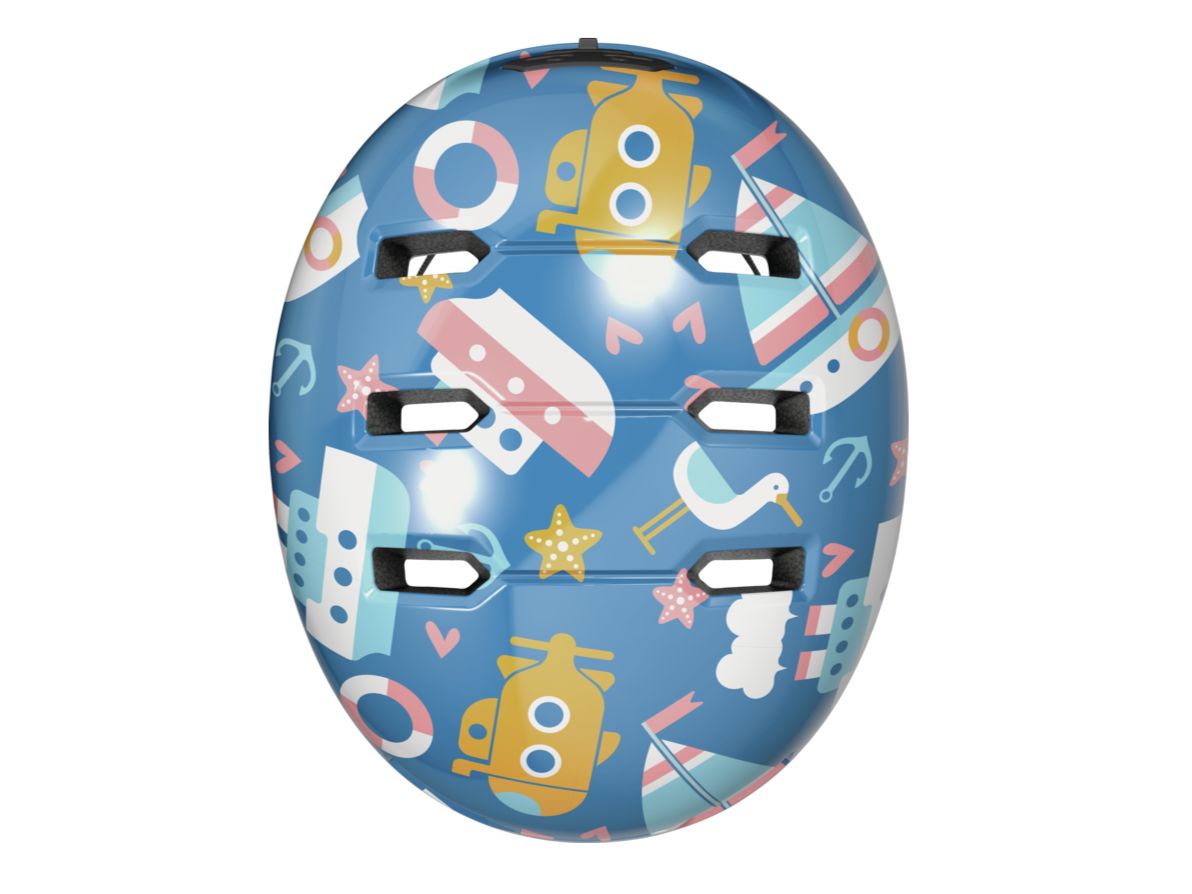 Náhľad produktu - prilba ABUS Skurb Kid blue sailor - M