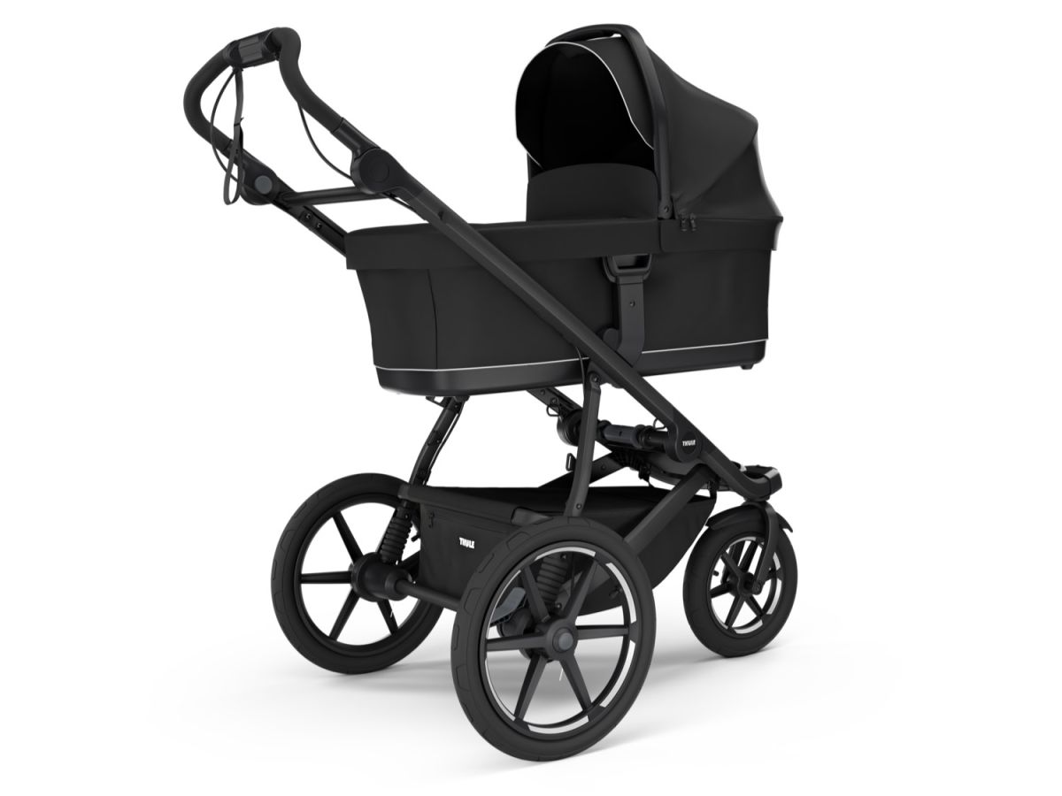 Náhľad produktu - Thule Urban Glide 3 M. Green + korba + pláštenka + moskytiéra + madlo + plášť. korba + moskyt. korba