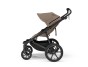 Thule Urban Glide 4 W T.Taupe + prenosná postieľka + kryt proti dažďu + moskytiéra + rukoväť + preno
