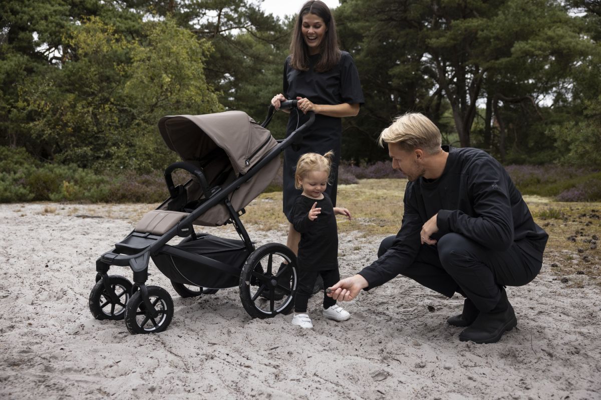 Náhľad produktu - Thule Urban Glide 3 Tinted Taupe + hlboké sedadlo (akákoľvek farba)