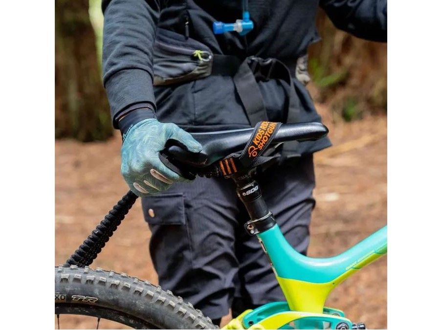 Náhľad produktu - SHOTGUN - Lano na ťahanie kolesa oranžové