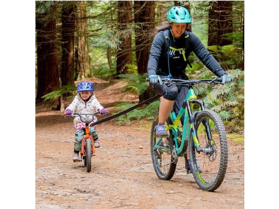 Náhľad produktu - SHOTGUN - Lano na ťahanie kolesa oranžové