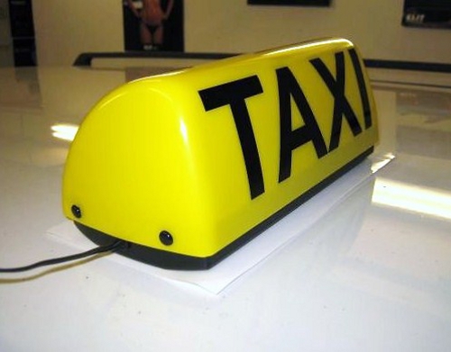 Náhľad produktu - Taxi svietidlo magnetické Car Lamp (malé) - Torola design