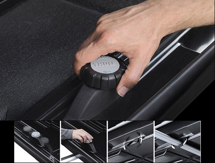 Náhľad produktu - Strešný box Thule Touring Sport (600) čierny lesklý