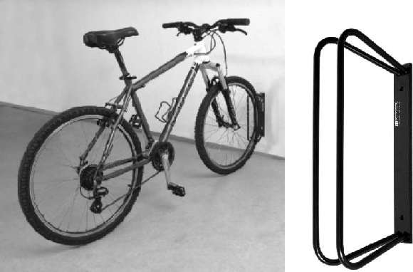 Náhľad produktu - Pedálešport DK-O - Držiak na bicykel odkladací